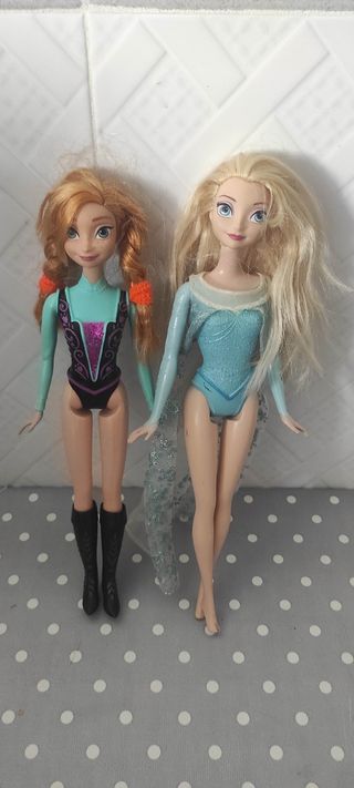 Lote 7 Muñecas de Princesas Disney