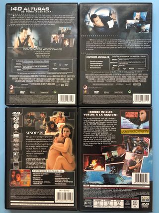 4 DVD Bruce Willis