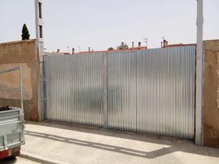 Verja metálica galvanizada