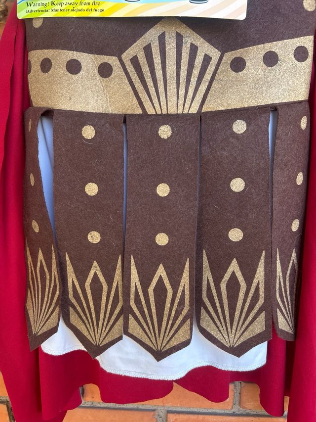 Disfraz gladiador niño Talle  size ( 110-120cm)