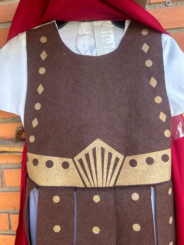 Disfraz gladiador niño Talle  size ( 110-120cm)
