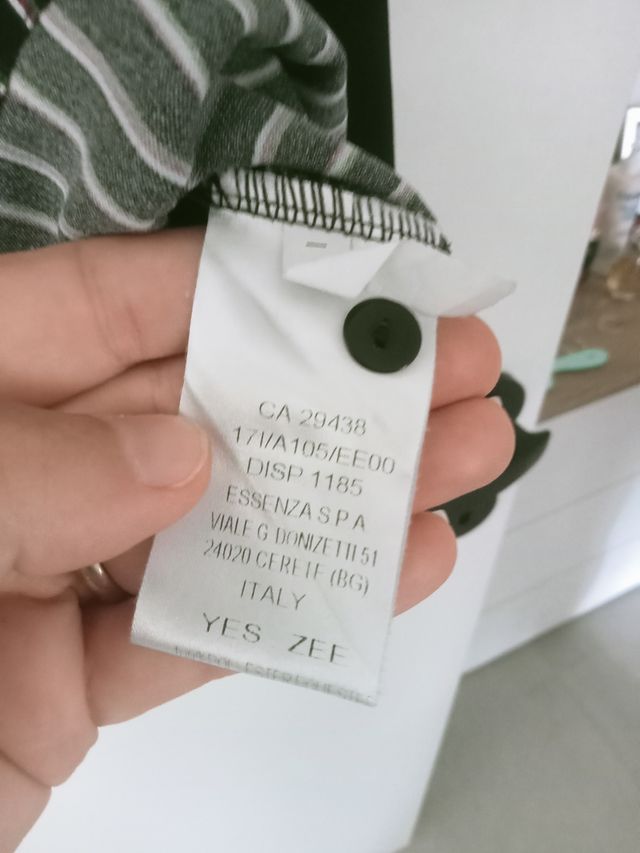 Vestito Yes Zee nero 