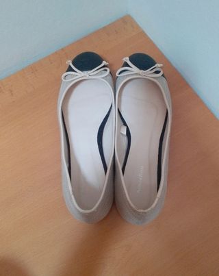 Balerinas Pedro del Hierro 37 beige-negro