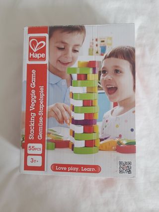 Juego apilable verduras Hape