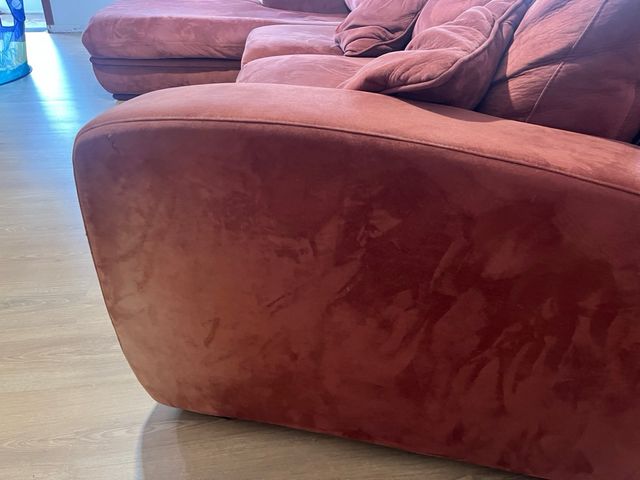 Sofá Chaiselong granate