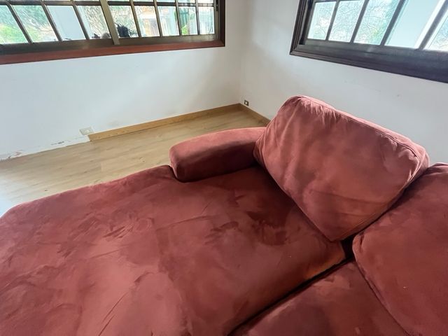 Sofá Chaiselong granate