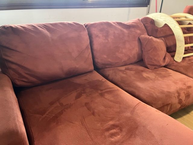 Sofá Chaiselong granate