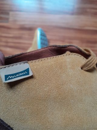 Botines ante Maians 41 - beige/marrón