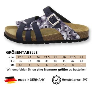Sandalias AFS Piel 38 - Made in Germany
