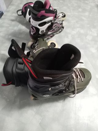 2 pares patines Rollerblade
Talla 45 y talla 36
