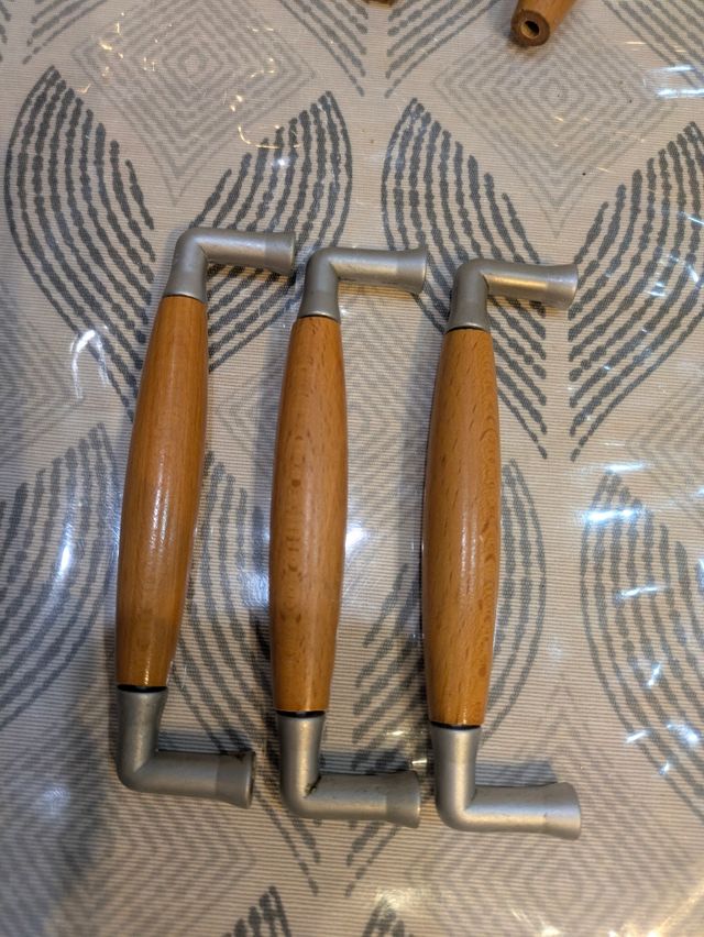 Tiradores madera cocina