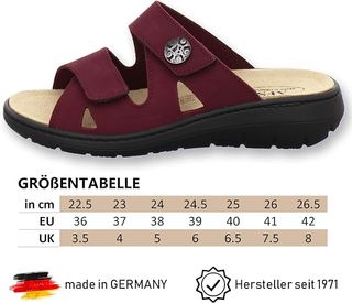 Sandalias Piel AFS rojas - Talla 38