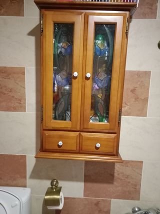 Muebles baño: lavabo + espejo