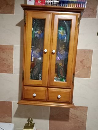 Muebles baño: lavabo + espejo