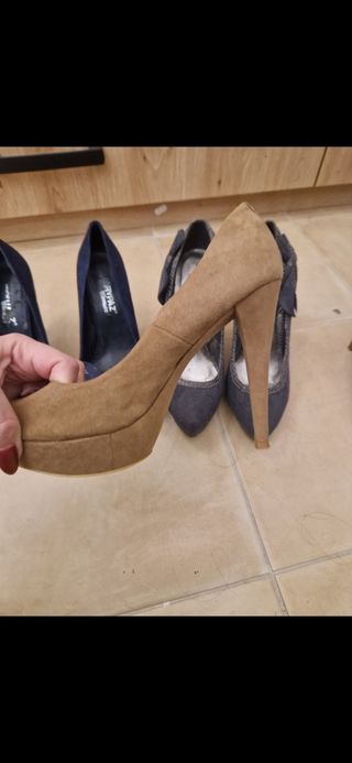 Tacones Bershka y Marypaz