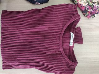Maglia Stradivarius a coste, M

