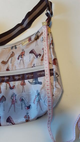 Carpisa borsa a tracolla beige