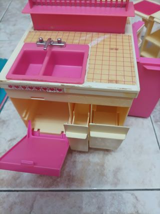Cocina Barbie vintage