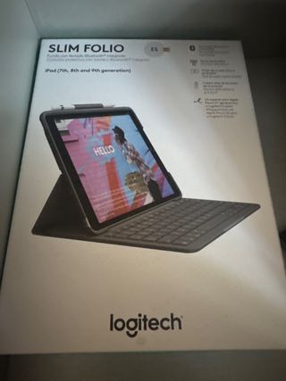 Logitech Slim Folio iPad (7ª-9ª gen)