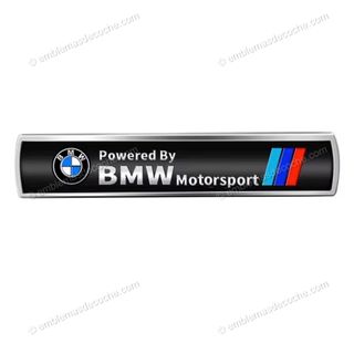 Emblema Logo Powered By BMW Motorsport metal