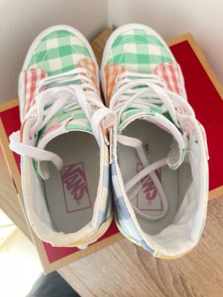 Zapatillas Vans Sk8-Hi Gingham - Multicolor