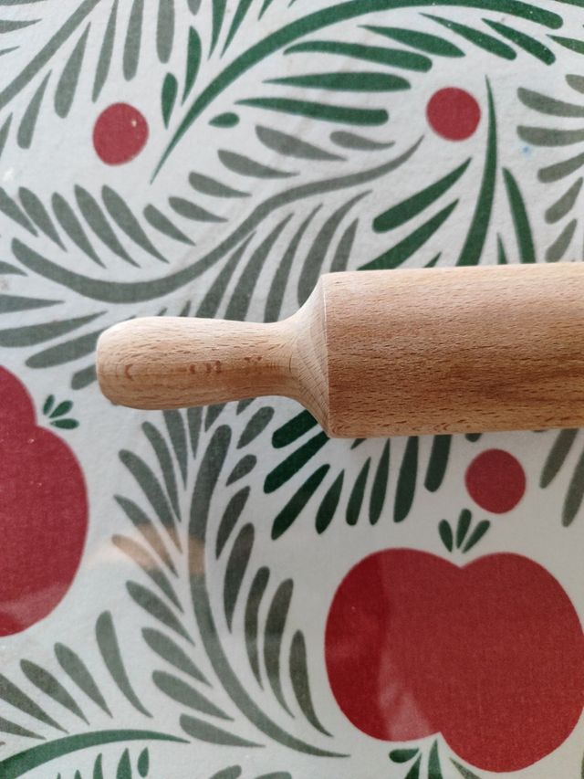 Rodillo madera para amasar