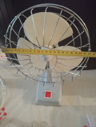 Ventilatore  vintage  Tau Teknik anni '60/'70
