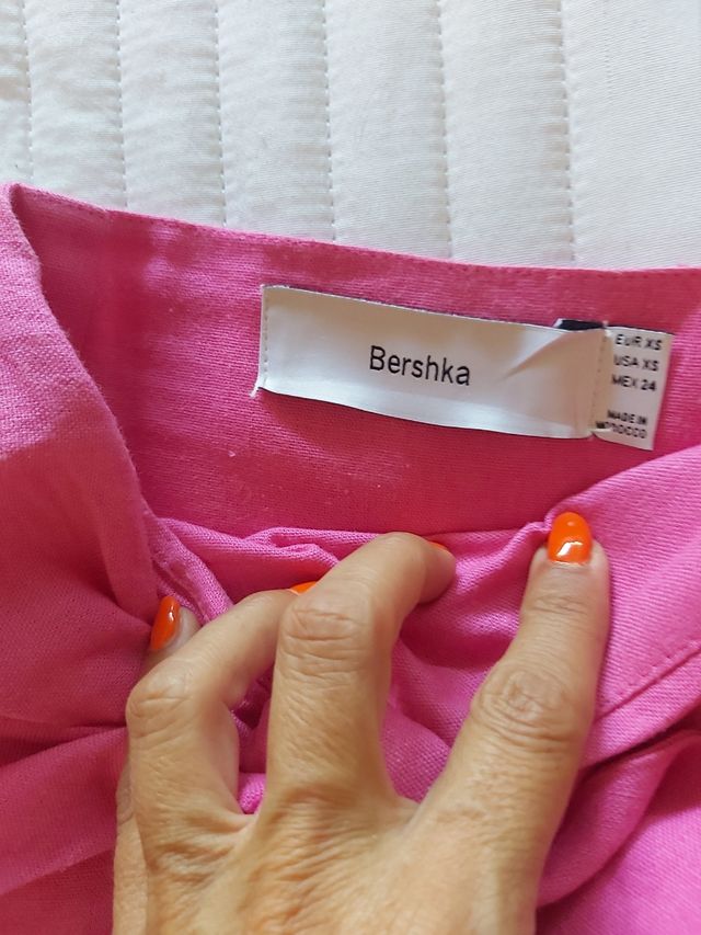 Falda Bershka rosa