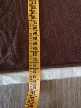 Top ZARA marrón beige talla S