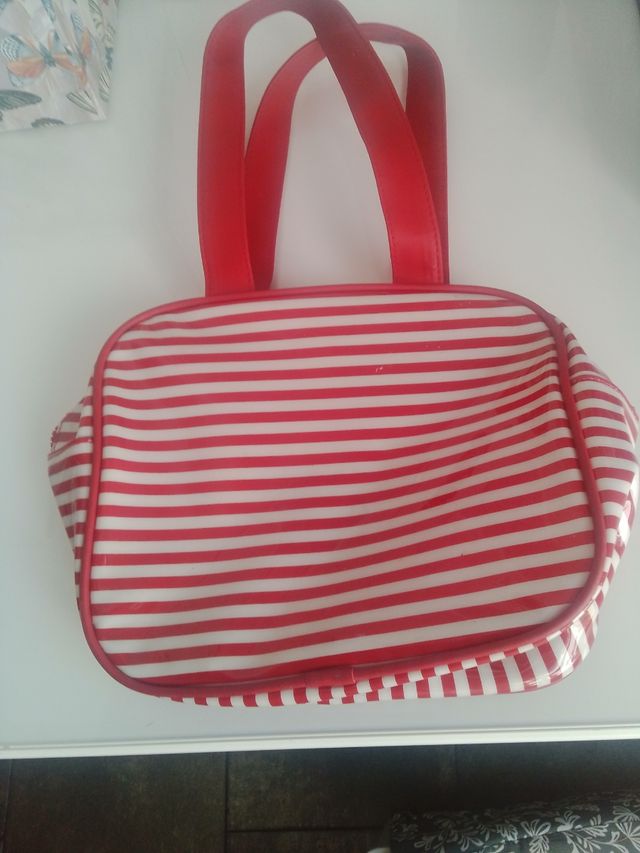 Trousse Gatto Félix Rosso Bianco