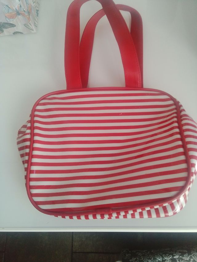 Trousse Gatto Félix Rosso Bianco