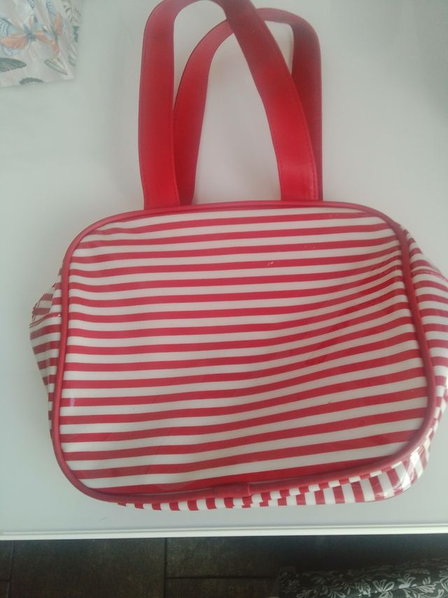Trousse Gatto Félix Rosso Bianco
