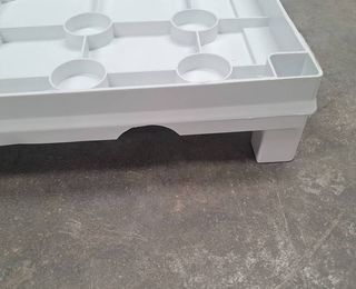 Lavabo resina blanco 60cm - Mueble baño