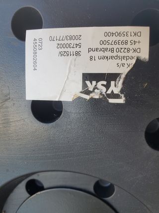 Perchero blanco madera - nuevo