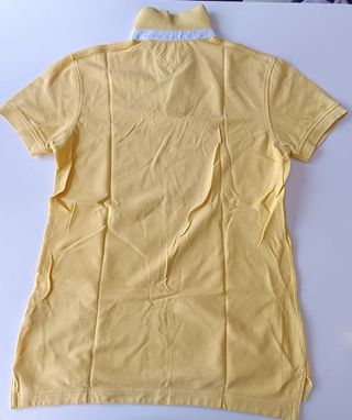 Polo Tommy Hilfiger amarillo talla S