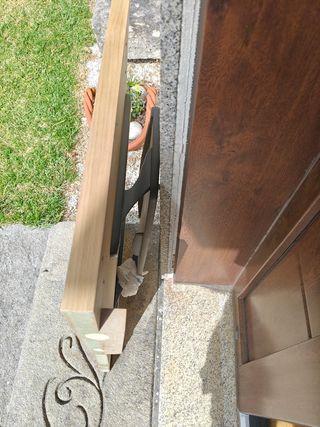Mesa escritorio con soporte de ordenador