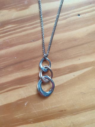 Collana doppia con ciondolo