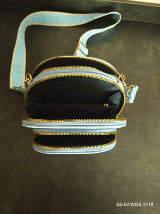 Bolso bandolera azul