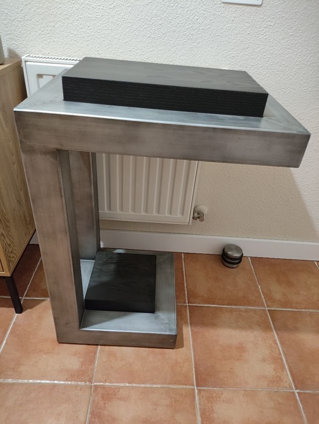 Mesas entrada - Metal & Madera