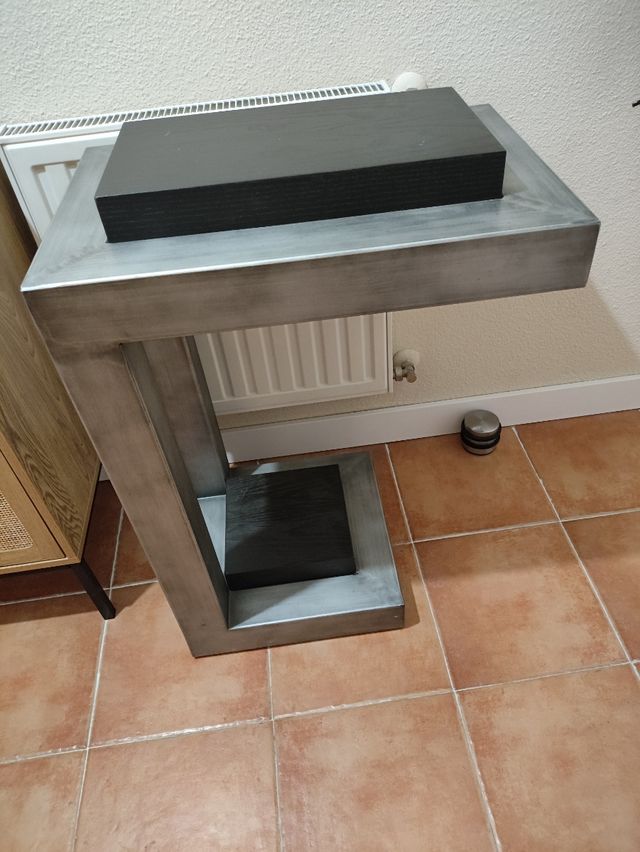 Mesas entrada - Metal & Madera