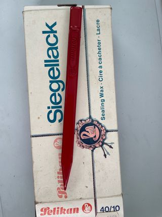 Lacre Pelikan 40/10 - Rojo