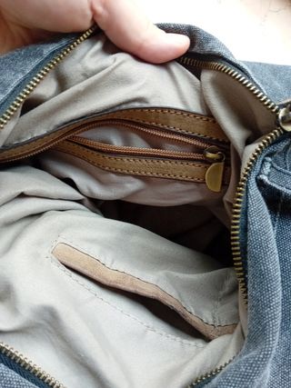 Borsa a tracolla jeans vintage