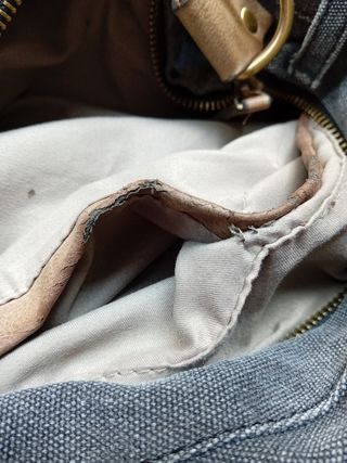 Borsa a tracolla jeans vintage