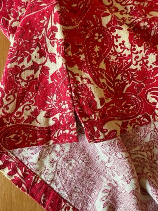 Blusa roja NEXT - Viscosa y Lino