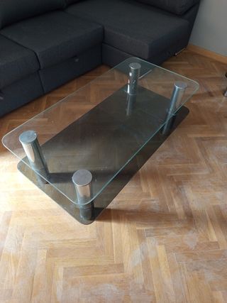 Mesa centro cristal