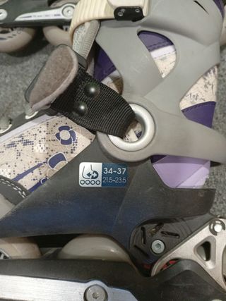 Patines Oxelo 34-37 + Protecciones