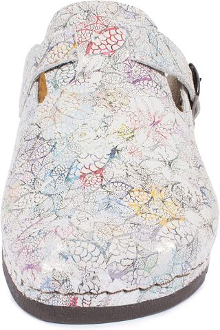 Zuecos Jürgen Hirsch Piel Blancos T-39