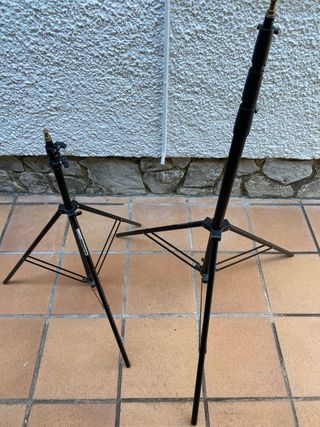 Pack 3 trípodes foto - Manfrotto & Mann.