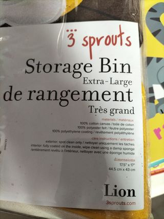 Cesta león 3 sprouts