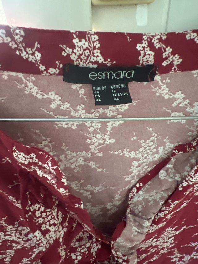 Vestido Esmara rojo - Talla L